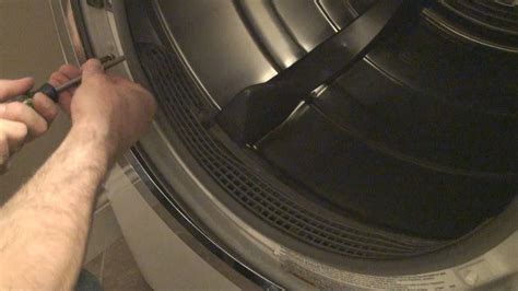 Clean Out Dryer Lint on Electrolux Dryer